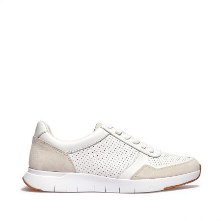 Anatomiflex Mens Leather-Mix Sneakers